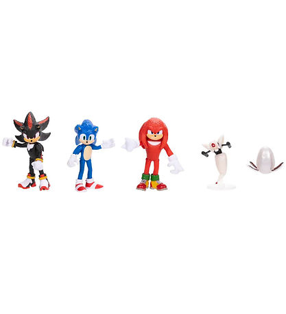 Sonic Figurer - 12,7 cm - 5 Stk. - Multi-Pack