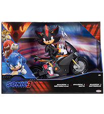 Sonic Figur - Shadow Figure m. Motorcykel