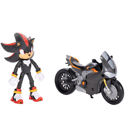 Sonic Figur - Shadow Figure m. Motorcykel