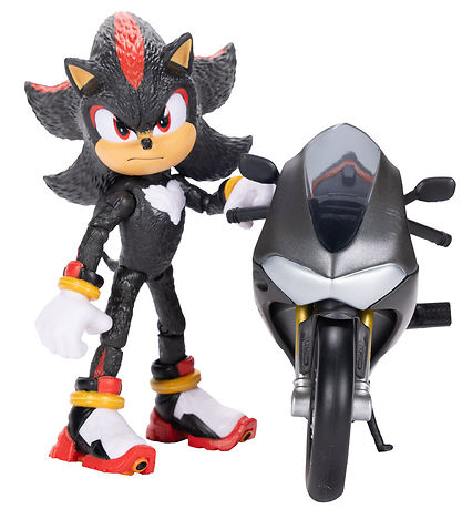Sonic Figur - Shadow Figure m. Motorcykel