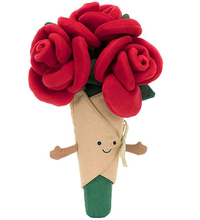Jellycat Bamse - 30x17 cm - Amuseables Rose Bouquet