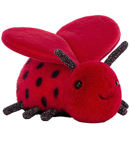 Jellycat Bamse - 13x8 cm - Loulou Love Bug Jellycat Bamse - 13x8 cm - Loulou Love Bug