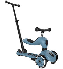 Scoot and Ride Highwaykick 1 Push&Go - Steel Scoot and Ride Highwaykick 1 Push&Go - Steel