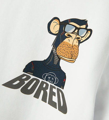 Name It T-Shirt - NkmDyn - Bored Of Directors - Bright White m.  Name It T-Shirt - NkmDyn - Bored Of Directors - Bright White m.