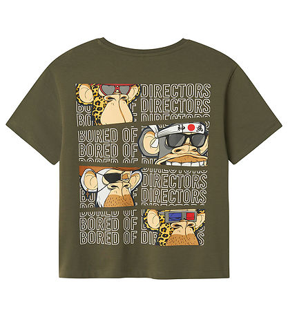 Name It T-Shirt - NkmDyn - Bored Of Directors - Dusty Olive m. A Name It T-Shirt - NkmDyn - Bored Of Directors - Dusty Olive m. A