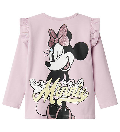 Name It Bluse - NmfDasire - Minnie Mouse - Winesome Orchid Name It Bluse - NmfDasire - Minnie Mouse - Winesome Orchid