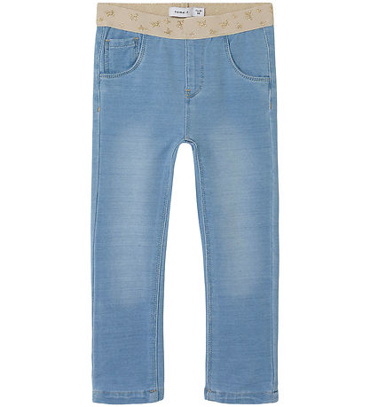 Name It Jeans - NmfSalli - Light Blue Denim/Butterfly