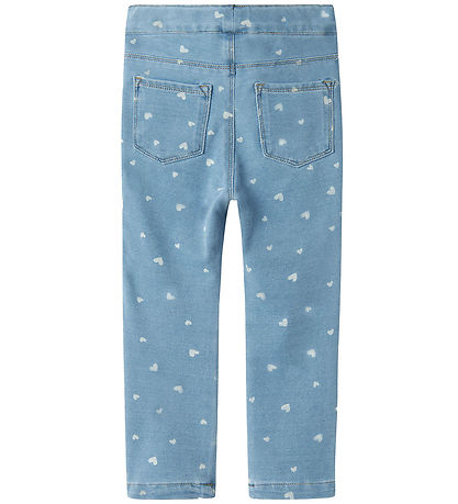 Name It Jeans  - NmfSalli - Light Blue Denim/HEART