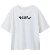 Name It T-shirt - NkfDyp - Wednesday - Cloud Dancer Name It T-shirt - NkfDyp - Wednesday - Cloud Dancer