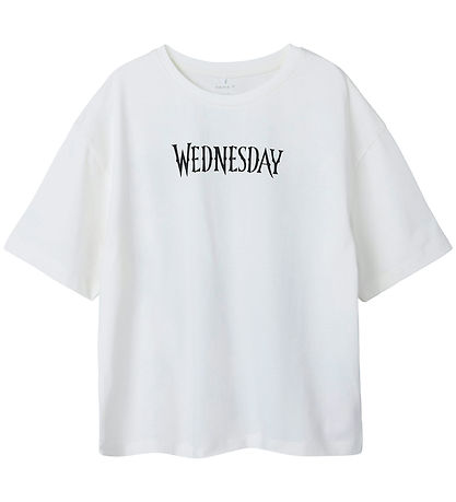 Name It T-shirt - NkfDyp - Wednesday - Cloud Dancer Name It T-shirt - NkfDyp - Wednesday - Cloud Dancer