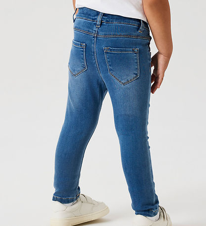 Name It Leggings - NmfSalli - Medium Blue Denim Name It Leggings - NmfSalli - Medium Blue Denim