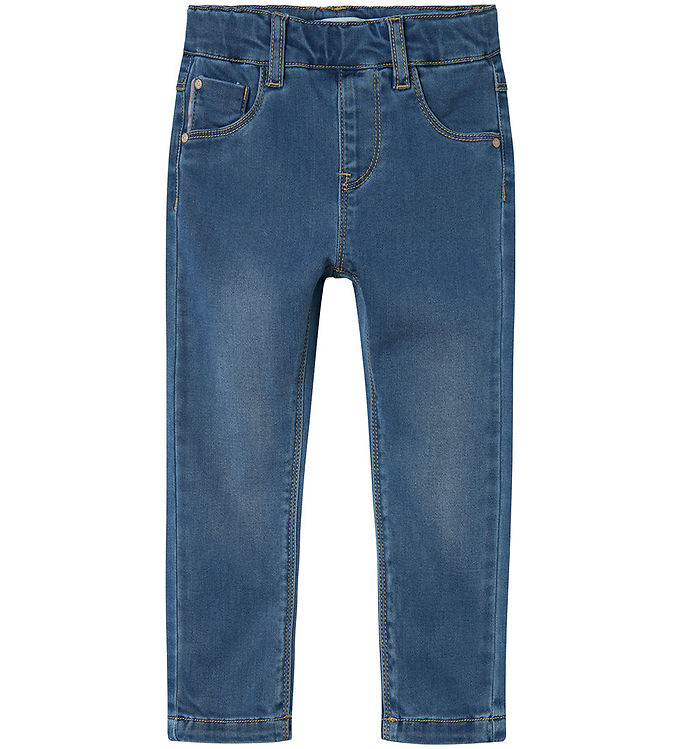 Name It NmfSalli Leggings - Medium Blue Denim