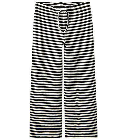 Name It Bukser - Rib - Noos - NkfSuraja - Sort m. Hvide Striber Name It Bukser - Rib - Noos - NkfSuraja - Sort m. Hvide Striber
