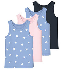 Name It Undertrøjer - NkfTank - 4-pak - Serenity Name It Undertrøjer - NkfTank - 4-pak - Serenity