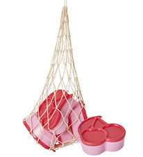 Rice Food container - 4-Pack - Pink/Cherry