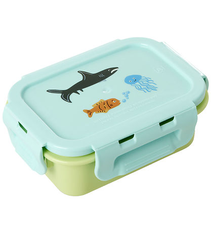 Rice Madkasse - Lunchbox - 250 ml - Mint/Wildlife Rice Madkasse - Lunchbox - 250 ml - Mint/Wildlife