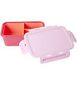 Rice Madkasse - 3 Rum - 1100 ml - Pink/Flower Power Rice Madkasse - 3 Rum - 1100 ml - Pink/Flower Power