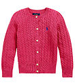 Polo Ralph Lauren Cardigan - Strik - Pink Polo Ralph Lauren Cardigan - Strik - Pink