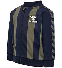 Hummel Cardigan - hmlErhan Zip - Black Iris Hummel Cardigan - hmlErhan Zip - Black Iris
