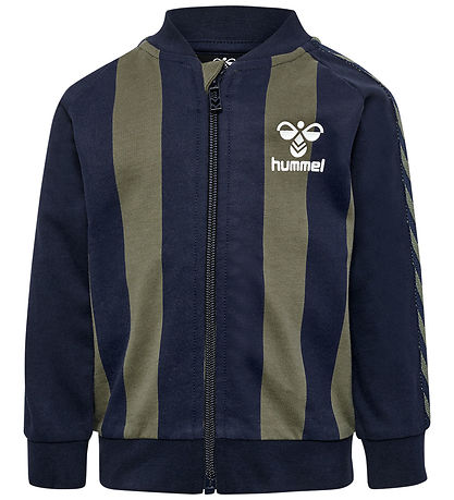 Hummel Cardigan - hmlErhan Zip - Black Iris Hummel Cardigan - hmlErhan Zip - Black Iris