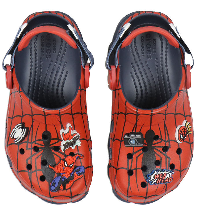 Crocs Sandaler - Spider-Man All-Terrain Clog - Navy