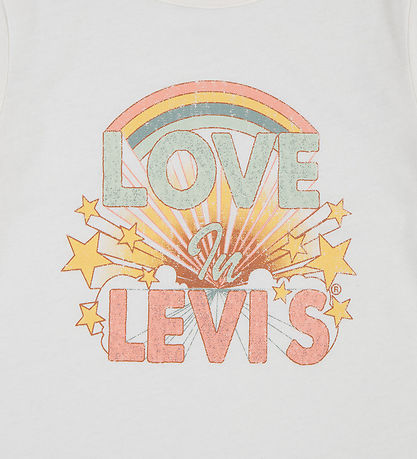 Levis T-shirt - Gardenia/LOVE Levis T-shirt - Gardenia/LOVE