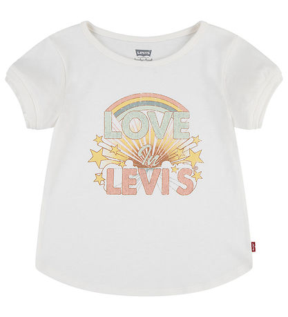 Levis T-shirt - Gardenia/LOVE