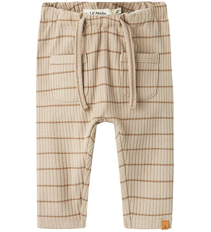 Lil' Atelier Bukser - Noos - Rib - NbmKail - Pure Cashmere m. St Lil' Atelier Bukser - Noos - Rib - NbmKail - Pure Cashmere m. St