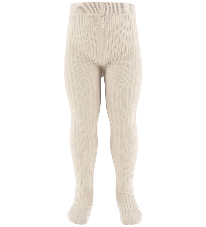 Lil' Atelier Strømpebukser - Noos - Rib - NbnIlso - Gray Morn