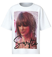 Name It T-Shirt - NkfDusan - Taylor Swift - Cloud Dancer m. Prin Name It T-Shirt - NkfDusan - Taylor Swift - Cloud Dancer m. Prin