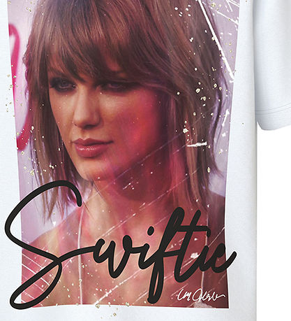 Name It T-Shirt - NkfDusan - Taylor Swift - Cloud Dancer m. Prin Name It T-Shirt - NkfDusan - Taylor Swift - Cloud Dancer m. Prin