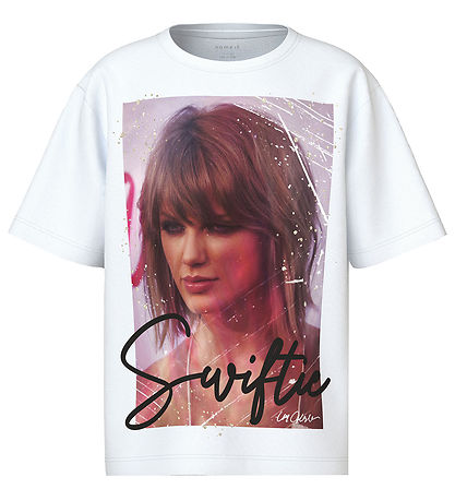 Name It T-Shirt - NkfDusan - Taylor Swift - Cloud Dancer m. Prin Name It T-Shirt - NkfDusan - Taylor Swift - Cloud Dancer m. Prin