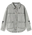 Name It Skjorte - NkfGloria - Light Grey Denim Name It Skjorte - NkfGloria - Light Grey Denim