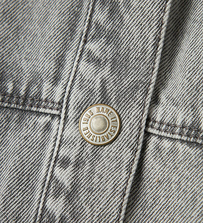 Name It Skjorte - NkfGloria - Light Grey Denim