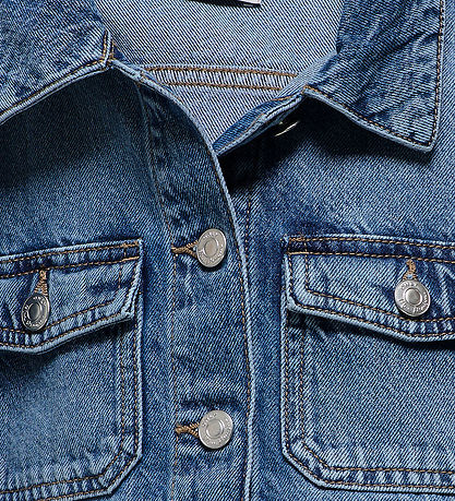Kids Only Denimjakke - Noos - KogLumi - Medium Blue Denim