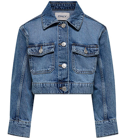 Kids Only Denimjakke - Noos - KogLumi - Medium Blue Denim