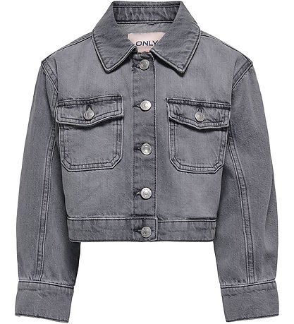Kids Only Denimjakke - Noos - KogLumi - Medium Grey Denim