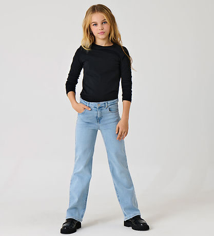 Kids Only Jeans - Noos - Wide - Light Blue Denim
