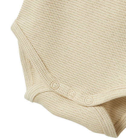 Name It Body L/Æ - NbfBinnie - Summer Sand m. Glimmertern