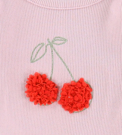 Name It Body L/Æ - Rib - NbfBolia - Winsome Orchid m. Kirsebær