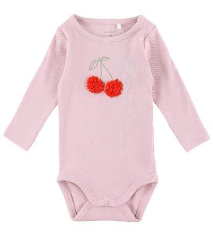 Name It Body L/Æ - Rib - NbfBolia - Winsome Orchid m. Kirsebær Name It Body L/Æ - Rib - NbfBolia - Winsome Orchid m. Kirsebær