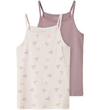 Name It Undertrøjer - Noos - 2-pak - NkfStrap - Barely Pink Name It Undertrøjer - Noos - 2-pak - NkfStrap - Barely Pink