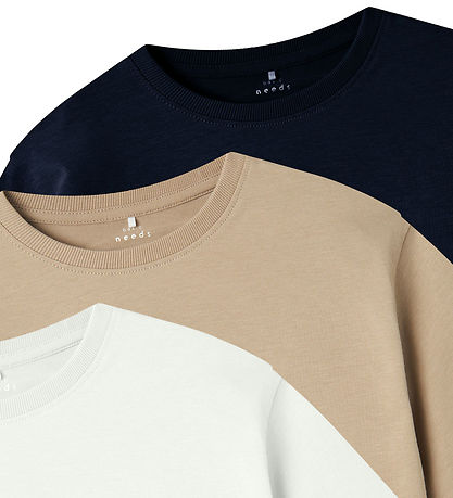 Name It T-shirts - Noos - 3-pak - NkmVobbo - Dark Sapphire/PACK  Name It T-shirts - Noos - 3-pak - NkmVobbo - Dark Sapphire/PACK