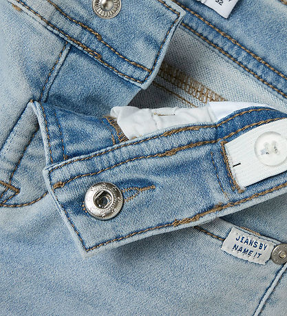 Name It Jeans - Noos - NmmSilas - Light Blue Bleached Denim