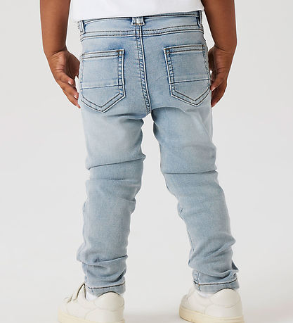 Name It Jeans - Noos - NmmSilas - Light Blue Bleached Denim
