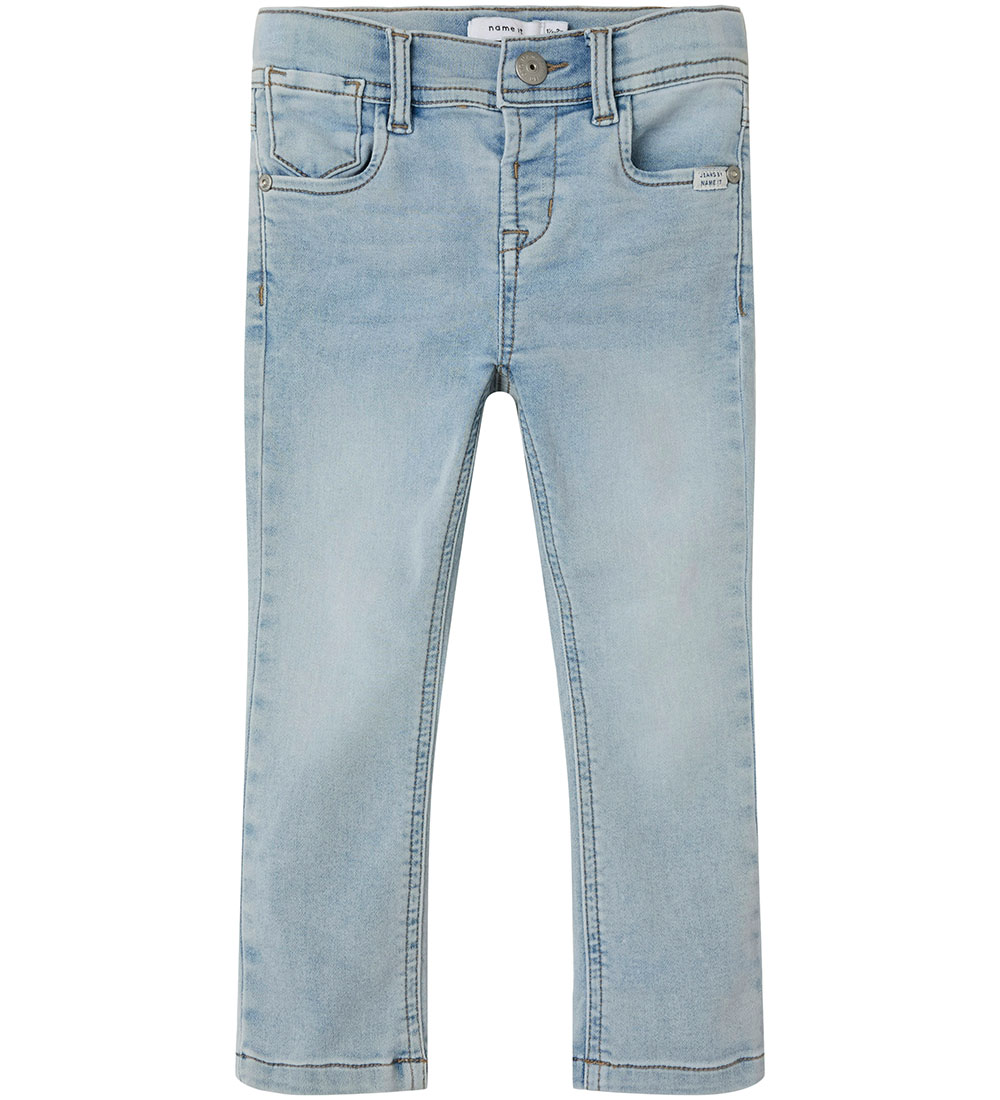 Name It Jeans - Noos - NmmSilas - Light Blue Gebleichter Denim - Name It - 4 Jahre (104) - Jeans