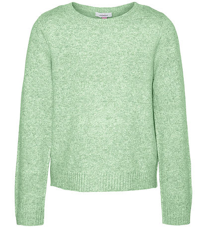 Vero Moda Girls Bluse - Noos - Strik - VmDoffy - Birds Egg Green Vero Moda Girls Bluse - Noos - Strik - VmDoffy - Birds Egg Green