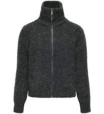 Kids Only Cardigan - Strik - KogFridi - Dark Grey Melange Kids Only Cardigan - Strik - KogFridi - Dark Grey Melange