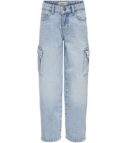 Kids Only Jeans - Wide - Noos - KogHarmony - Light Blue Denim Kids Only Jeans - Wide - Noos - KogHarmony - Light Blue Denim