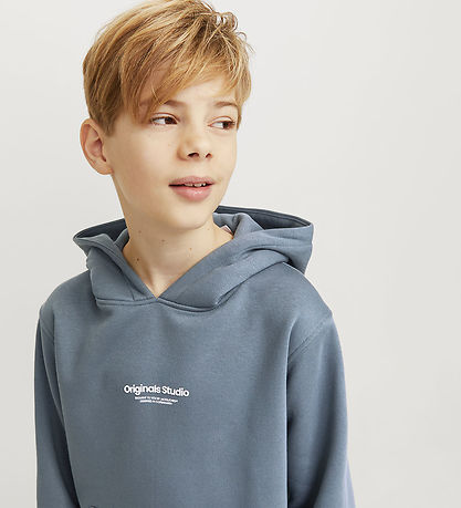 Jack & Jones Hættetrøje - Noos - JorVesterbro JNR - Stormy Weath Jack & Jones Hættetrøje - Noos - JorVesterbro JNR - Stormy Weath